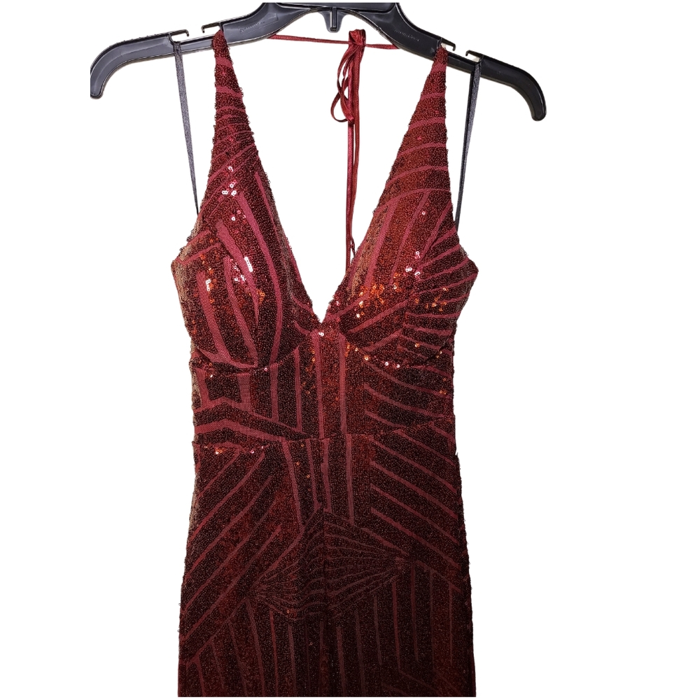 Red Sequin Premier Armour Jumpsuit